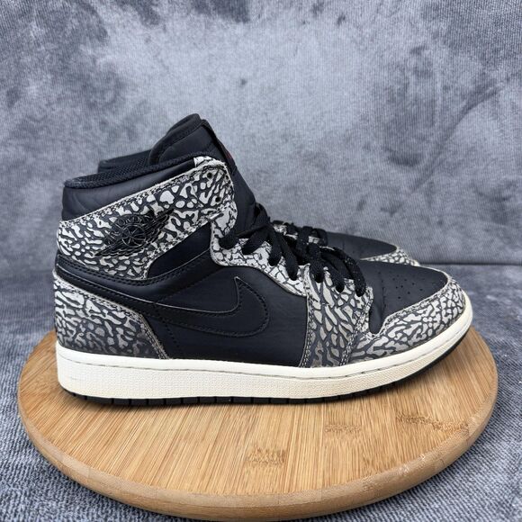 Jordan Air Jordan 1 Retro Shoes Mens Size 9 Elephant Print Sneakers 839115-013